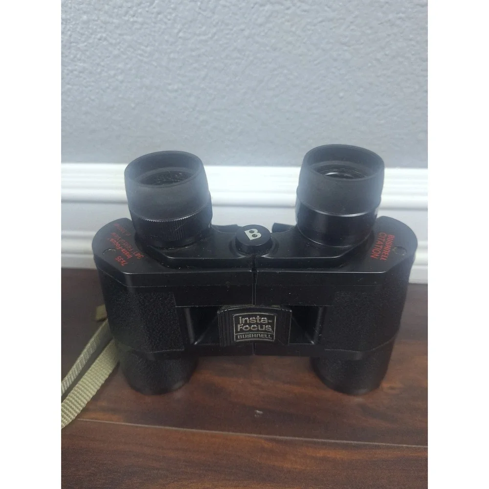 Bushnell Citation Binoculars OS Black 7x35 Insta-Focus Field Glasses Case Hiking